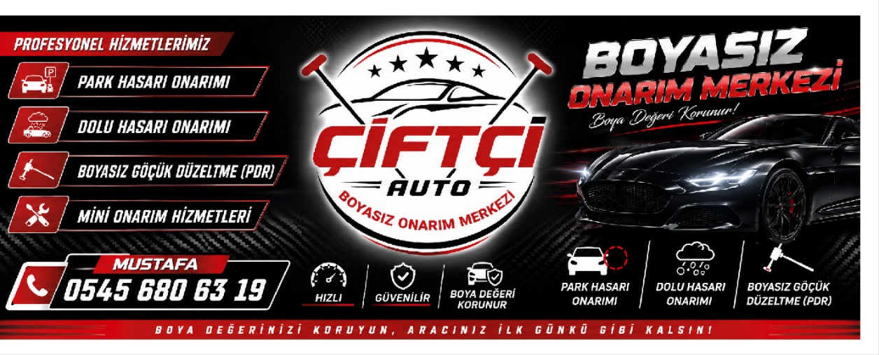 Çiftçi Auto Üst Afiş